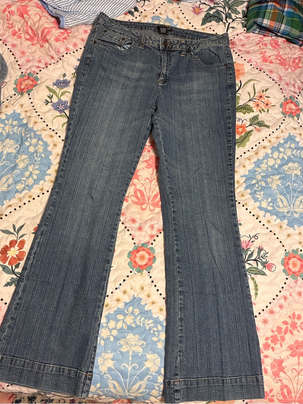 A.N.A  Blue Bootcut Jeans